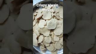 crispy ajwain mathri