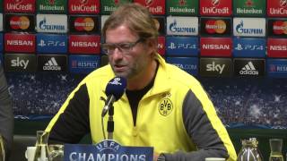 Jürgen Klopp: "Ich liebe Arsene Wenger?" | Borussia Dortmund - FC Arsenal