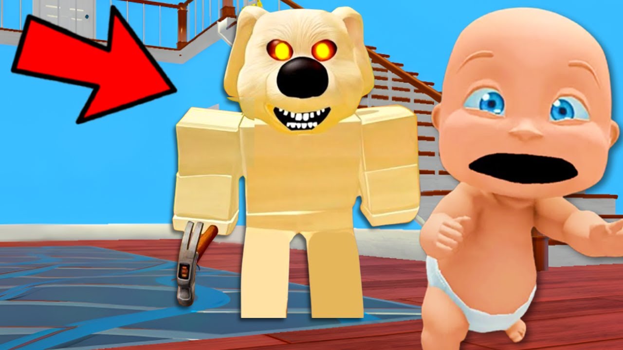 Baby Escapes Evil Dog Youtube