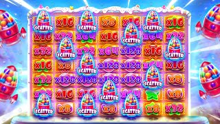 THE MOST INSANE SUGAR RUSH VIDEO EVER RECORDED.. (40 FREE SPINS)