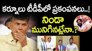 కర్నూల్ టీడీపీలో ప్రకంపనలు : నిండా మునిగినట్లేనా? | TDP Kurnool Politics | AP 2019 Elections