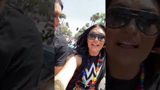 spend a day with darya sonya devalli at 2022 la..#shorts #viral #wwe