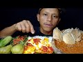 MUKBANG TELUR CEPLOK BALADO + IKAN ASIN ‼️ MUKBANG INDONESIA