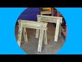 How to make I Beam Sawhorses