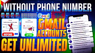 How to create unlimited gmail accounts without number 2025 | Unlimited GMAIL ID Generator | Skip OTP