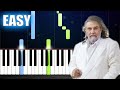 Vangelis - Conquest of Paradise - EASY Piano Tutorial