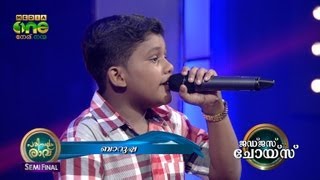 Badusha in Judges Choice Round - Pathinalam Ravu (Semi Final 69-2)