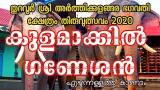 Kulammakkill geneshan l Arthikulagara temple thuravoor Ulsavam 2020 കുളമാക്കിൽ ഗണേശൻ