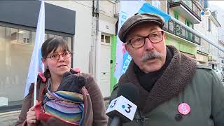 Manif du 5 février 2019 à Tulle: interview PCF et Insoumis