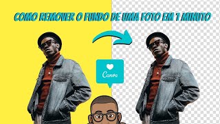 Como Tirar remover o Fundo de uma Imagem  foto com o Canva em 1 minuto! 2020