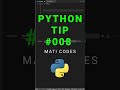 How to return multiple values from a function in Python - Python Tip #python #coding #programming