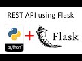 Building a REST API using Python and Flask | Flask-RESTful
