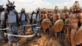 500,000 Samurai vs 1,500,000 Spartans | Ultimate Epic Battle Simulator 2 | UEBS 2