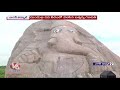 ancient eka shila ganapati idol in avancha village special story v6 news