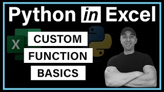 Python in Excel - How to Build a Custom Function (WITH DOWNLOAD!)