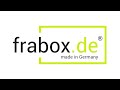 frabox edelstahl paketkasten namur mit lasercut beschriftung