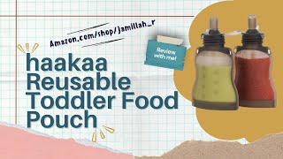 haakaa Reusable Food Pouch - Product Review