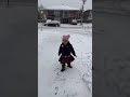 Little princess playing in snow#kidsstory #canadadiaries #canadalife #beautiful #lovely memories