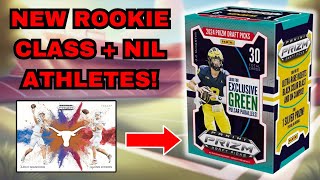 BIG SILVER PRIZM! 2024 Prizm Draft Picks NCAA Football Blaster Box Review!