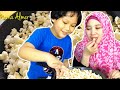 OMG !! BIKIN POP CORN MALAH GOSONG 😅 Mama Almer Feat Almer Go