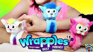 NEW WRAPPLES CUTE  interactive animals !