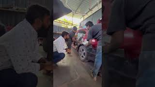 RAKESH ANNA HONDA CIVIC DOOR REMOVE CHESESI BODY DENTING AITHE CHESTUNNAM