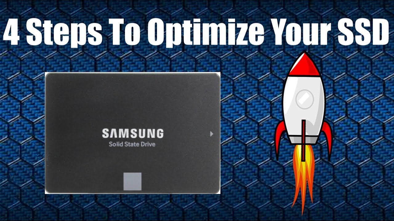 4 Steps To Optimize Your SSD - YouTube