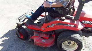 GovDeals: KUBOTA ZD18 MOWER