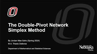 The Double Pivot Network Simplex Method