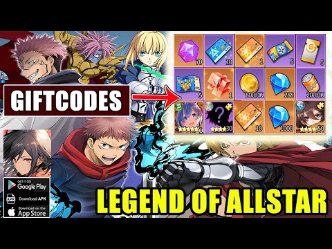 Legend Of Allstar & All 5 Giftcodes  5 Redeem Codes Legend Of Allstar - How to Redeem Code