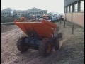 ausa construction site dumper d600apg detail