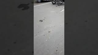 Tata Nexon \u0026 Mahindra TUV 300 accident😱😱 | Social Message | Drive Safe Follow Traffic Rules #shorts