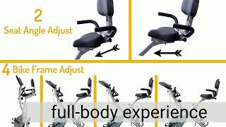 AceFuture 4 IN 1 Exercise Bike