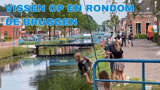 Vis les op en rondom de bruggen in Nieuwe Pekela. (Groen van Prinsterer school)