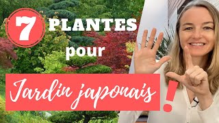 7 BELLES PLANTES pour JARDIN JAPONAIS qui changent !