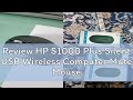 Review HP S1000 Plus Silent USB Wireless Computer Mute Mouse 1600DPI USB Receiver Mice