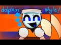 Dolphin (fish) style // dandy’s world animation meme // ft. Finn