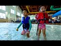 Indoor Water Park Adventure Family Fun Water Slides | Kiddos Play and Learn