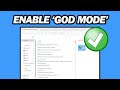 How to Enable the Hidden ‘God Mode’ in Windows 11 | Fast and Easy