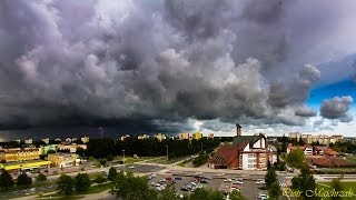 The storm in Koszalin July 1, 2014