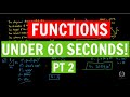 Composite Functions Under 60 Sec Pt 2 #shorts