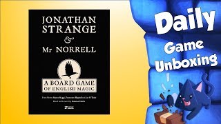 Daily Game Unboxing - Jonathan Strange and Mr  Norrell