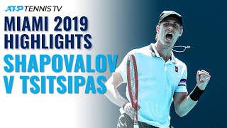 Extended Highlights: Denis Shapovalov v Stefanos Tsitsipas | Miami 2019