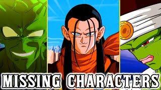 Missing Characters in Dragon Ball Sparking! Zero