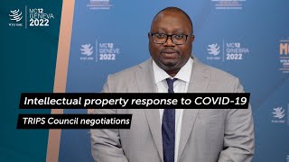Intellectual property response to COVID-19. TRIPS Council negotiations