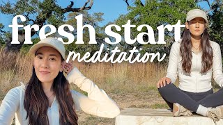 🍃 10 Minute Fresh Start Meditation for an Intentional New Year | Slow Down Series