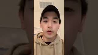 Eric Nam (convincing you to watch his youtube live) Instagram Live {4.2.20 est}