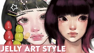 Let's Talk About The Jelly Art Style… | Jelly Art Style Tutorial