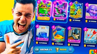 THEGREFG *LO HA VUELTO A HACER* SUBE A ARENA LEGENDARIA EN CLASH ROYALE