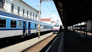 🇨🇿 🇸🇰 Škoda ČD 380 011-7 z EuroCity 131 „Báthory” do st. Nové Zámky wyj. ze st. Bohumin 04.07.2020